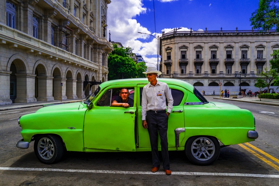 Auto d'epoca Cuba