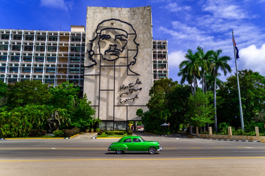 Auto d'epoca Cuba