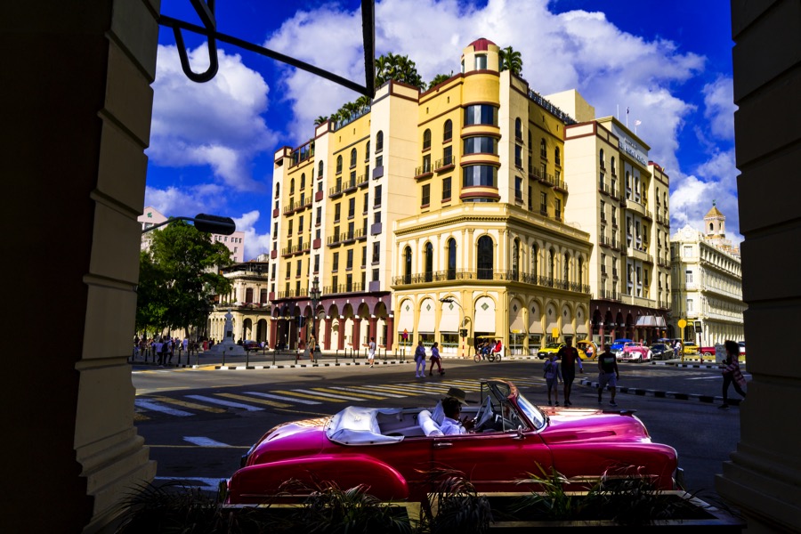 Auto d'epoca Cuba