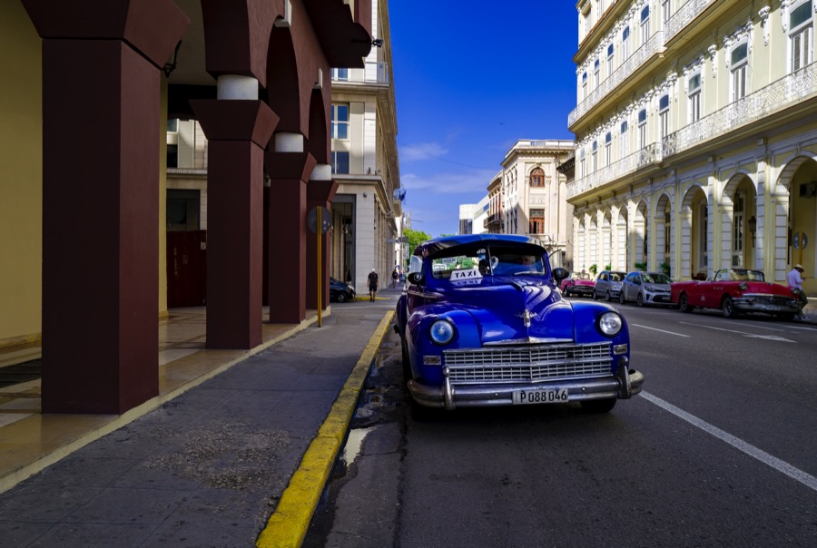 Auto d'epoca Cuba