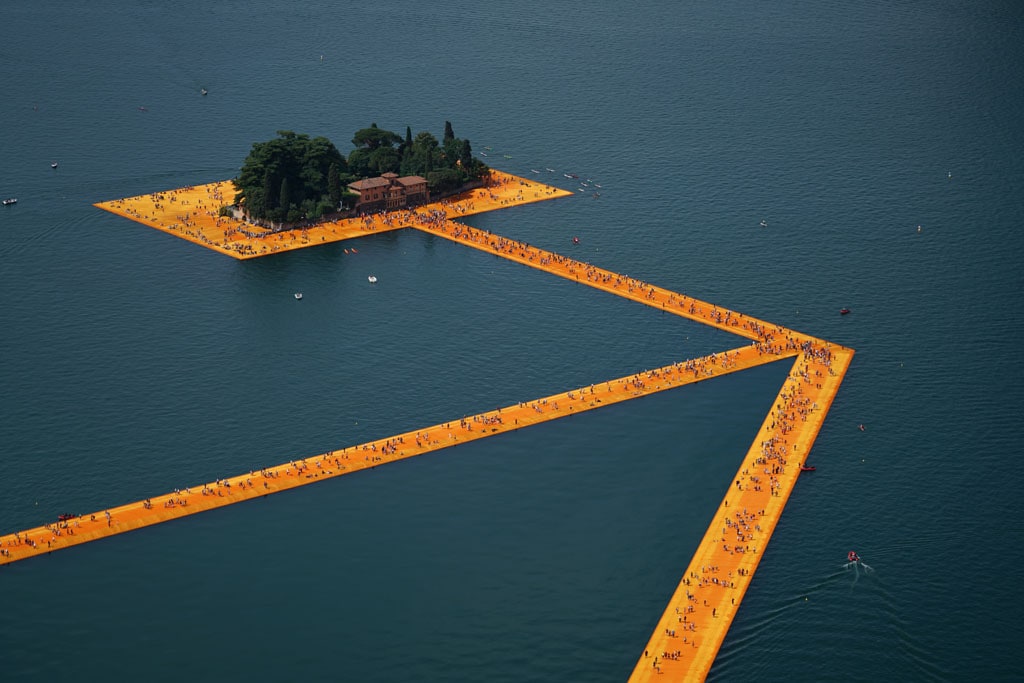 The Floating Piers, Lago Iseo