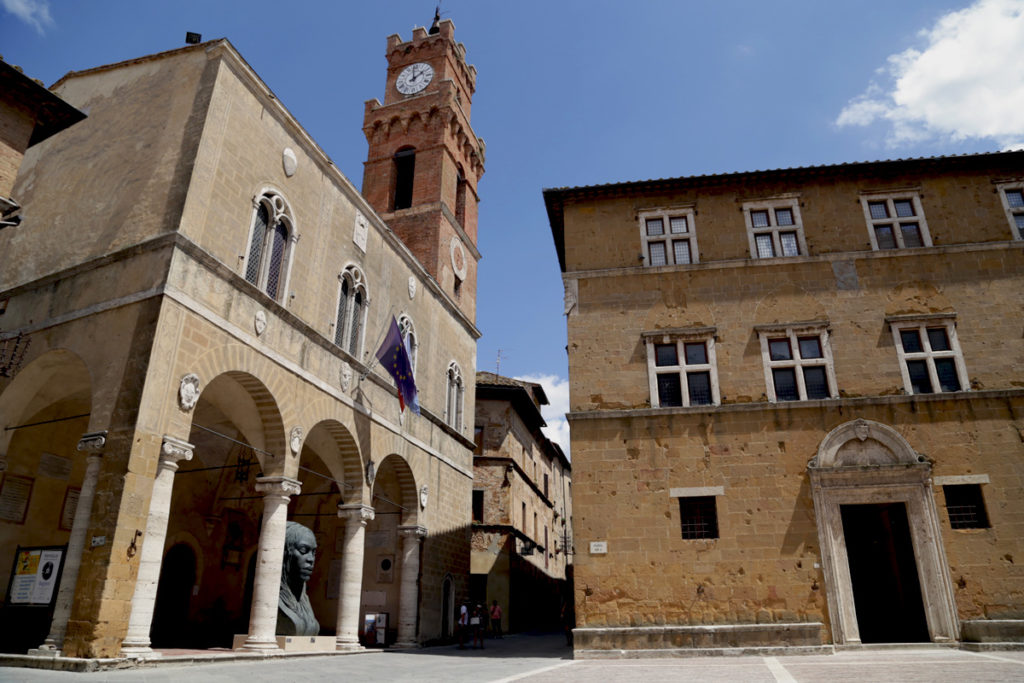 Piazza Pio II - Pienza