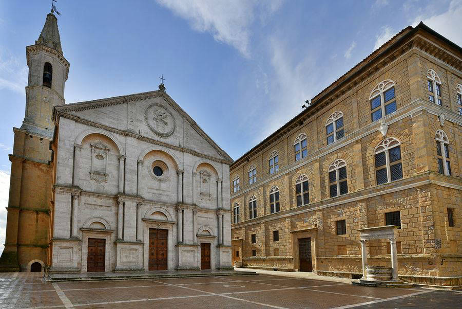 Piazza Pio II - Pienza 