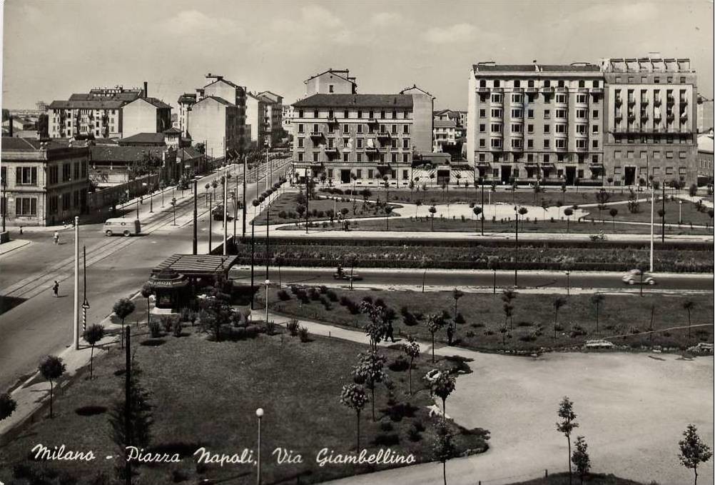 Foto storica quartiere Giambellino Milano