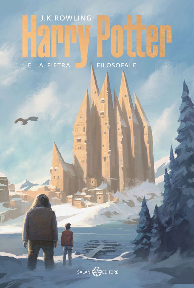 Harry Potter e la Pietra Filosofale - J.K. Rowling - Salani Editore | Illustrazioni Michele De Lucchi