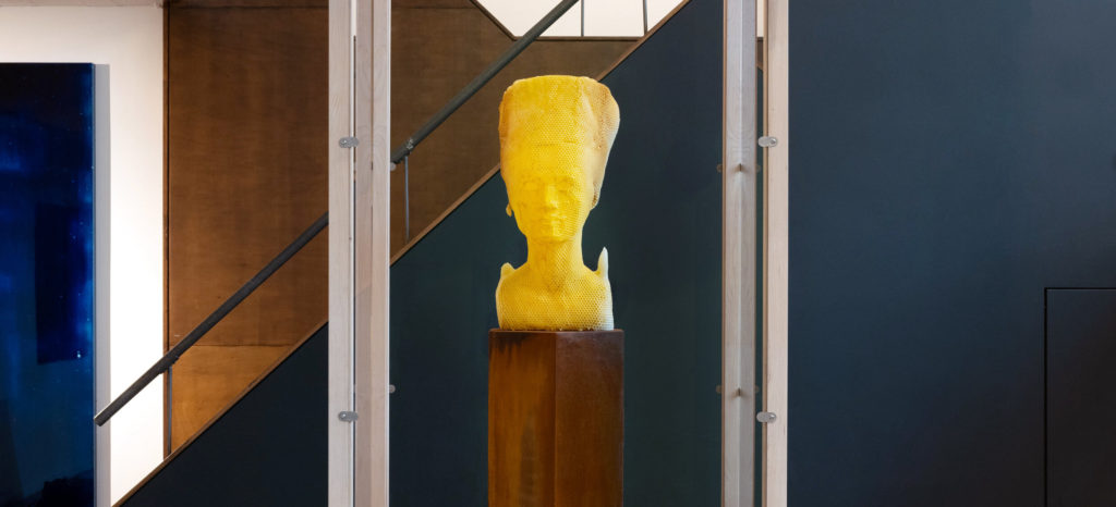 tomáš libertíny's beeswax busts translate vulnerability into strength