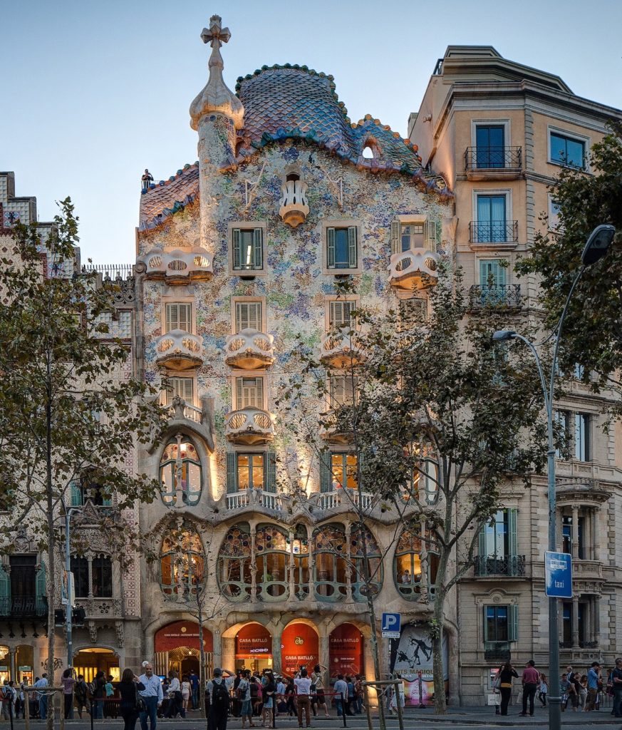 casa batllò barcellona parquet pavimento in legno