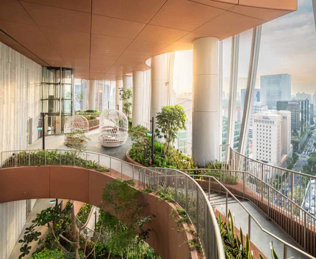 CapitaSpring: the first Biophilic tower in Singapore 