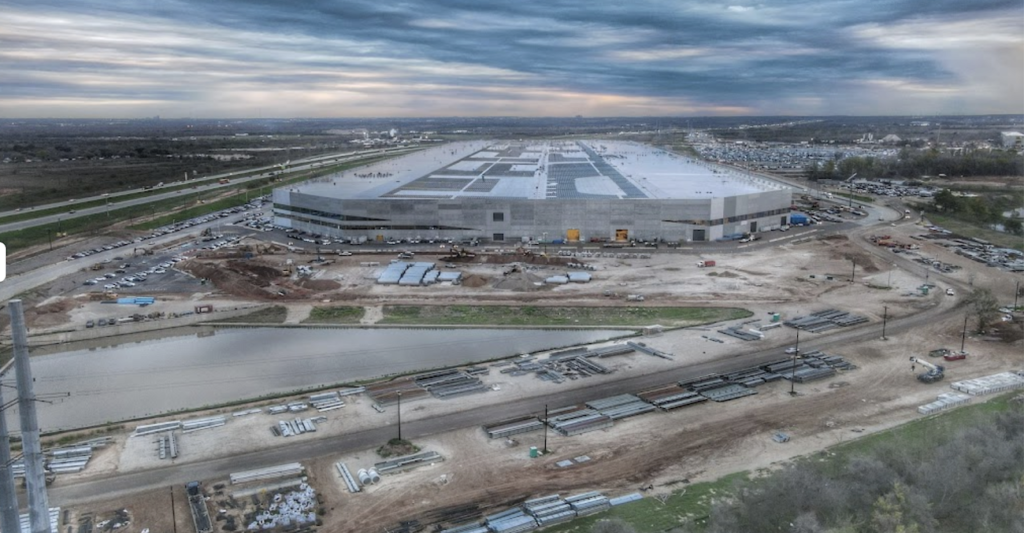 tesla texas giga factory città utopica