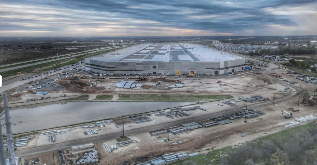 tesla texas giga factory città utopica 