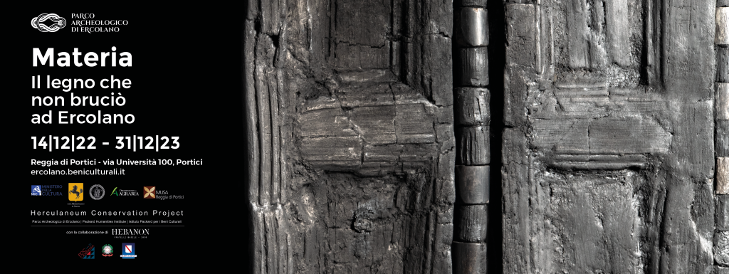 Materia. Il legno che non bruciò ad Ercolano