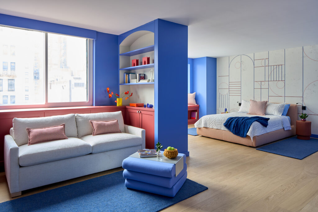 Upper west side, a colourful Penthouse in the heart of New York