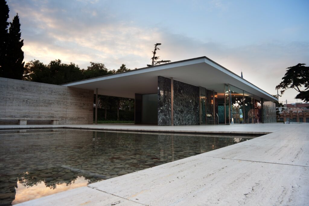 The Barcelona Pavilion Mies van der Rohe