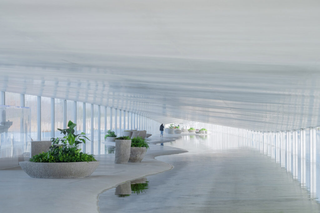 Junya Ishigami Zaishui Museo d'arte China Architecture Interni
