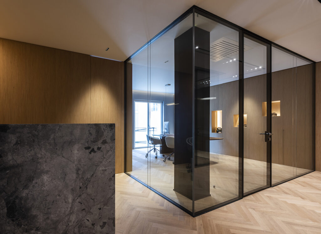 ristrutturazione studio legale parquet rovere marco tassiello
