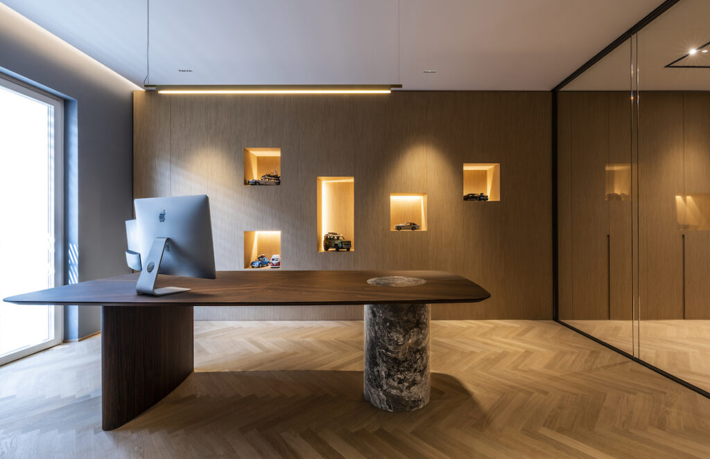 ristrutturazione studio legale parquet rovere marco tassiello