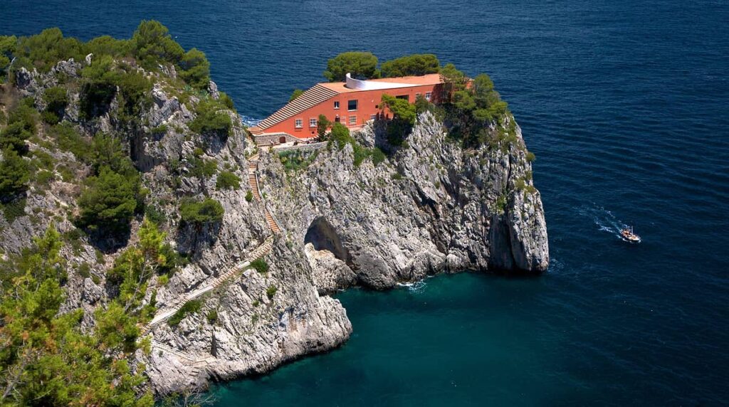 Villa Malaparte Brutalismo Capri