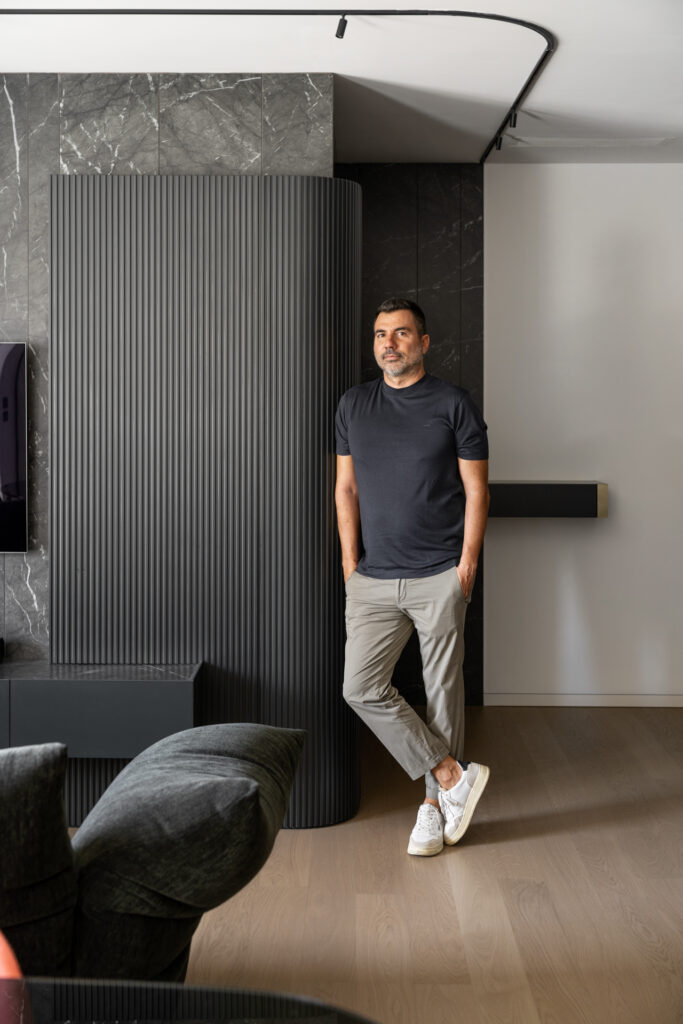 parquet rovere scuro appartamento vesce