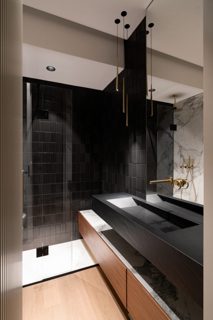 parquet rovere scuro appartamento vesce
