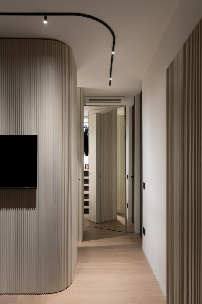 parquet rovere scuro appartamento vesce