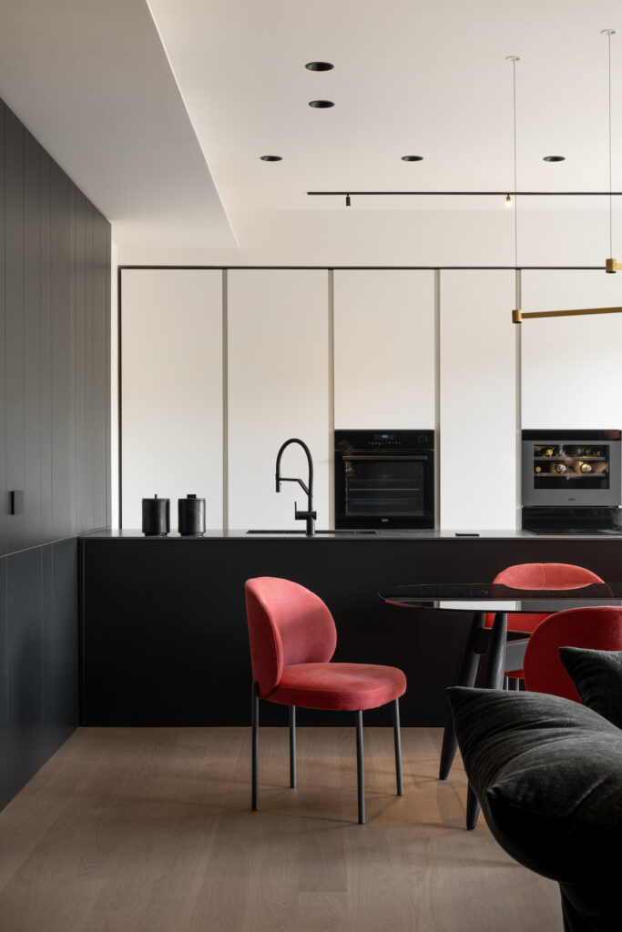 parquet rovere scuro appartamento vesce