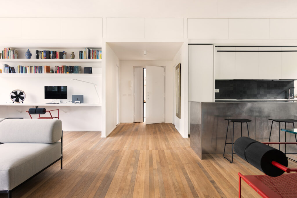 Casa Teatro - Parquet rovere naturale desir studio gamp Architetto