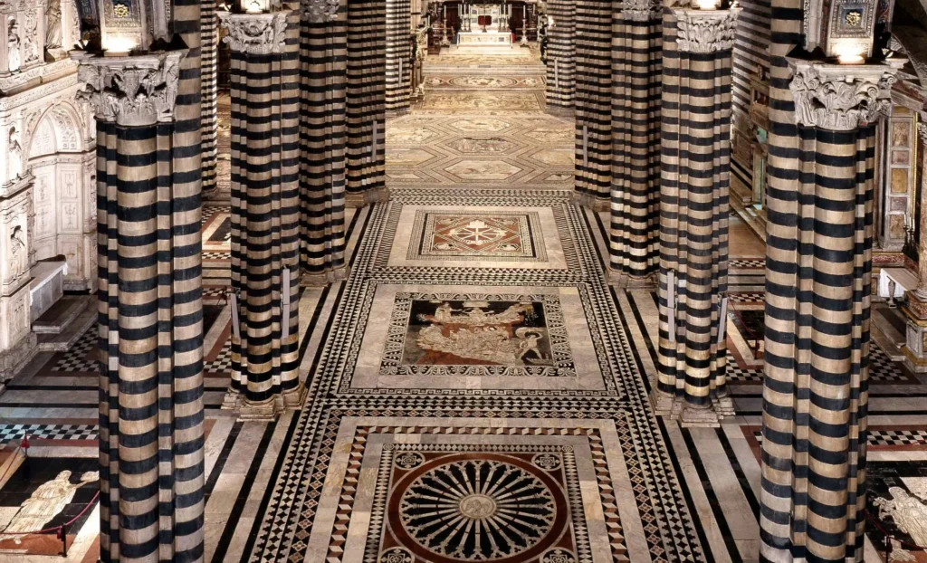 cosa vedere in toscana pavimento duomo Siena