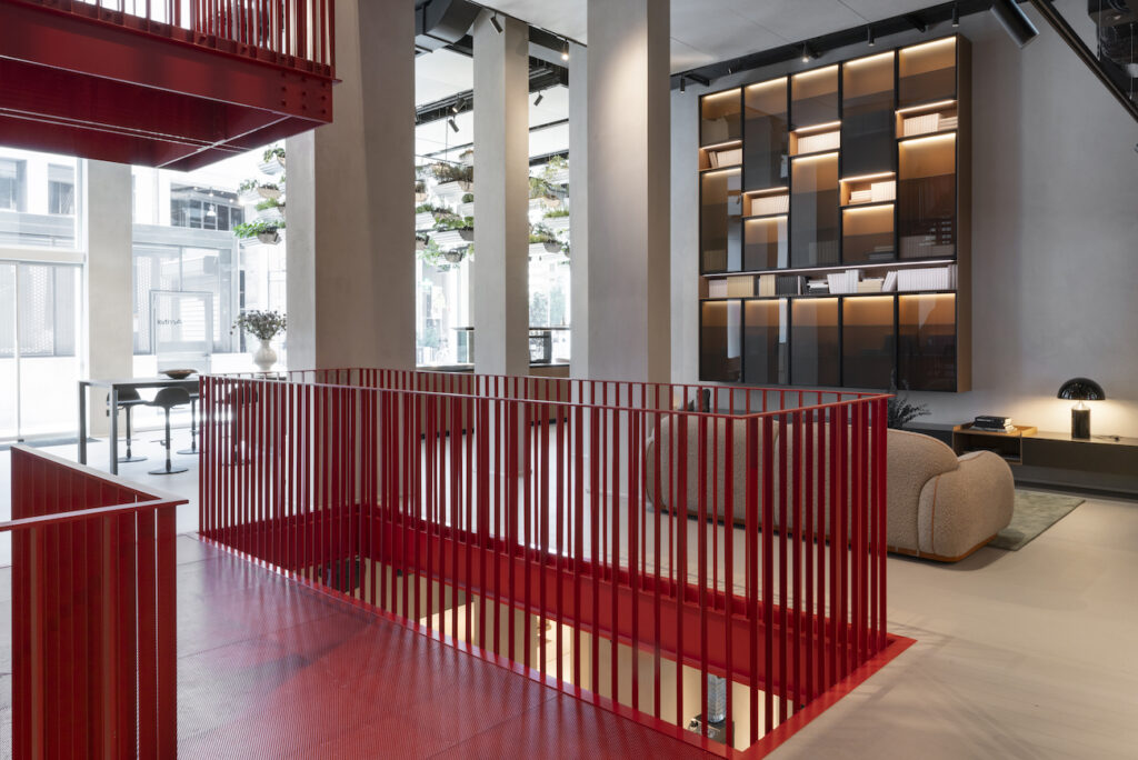 showroom arrital amdl circle parquet in rovere