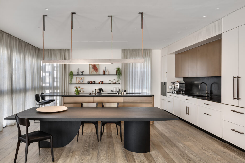 parquet rovere cucina attico