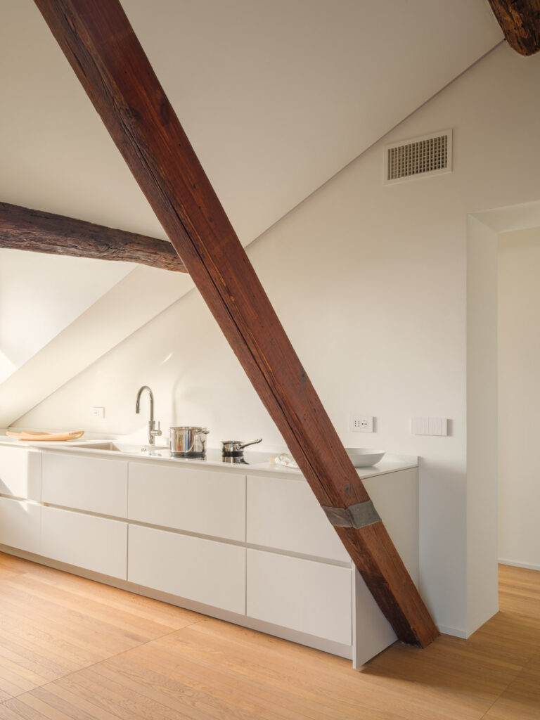 Casa architetto Gastaldi - Sestri Levante - parquet in rovere desir listone giordano