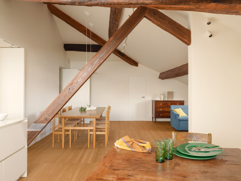 Casa architetto Gastaldi - Sestri Levante - parquet in rovere desir listone giordano