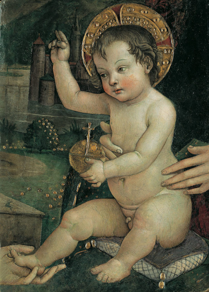Pinturicchio mostra sarzana bambin gesù delle mani