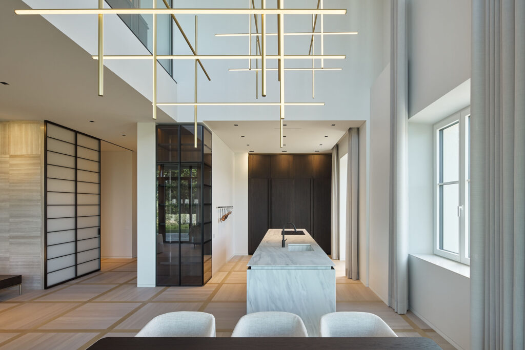 villa vilnius parquet cucina boffi