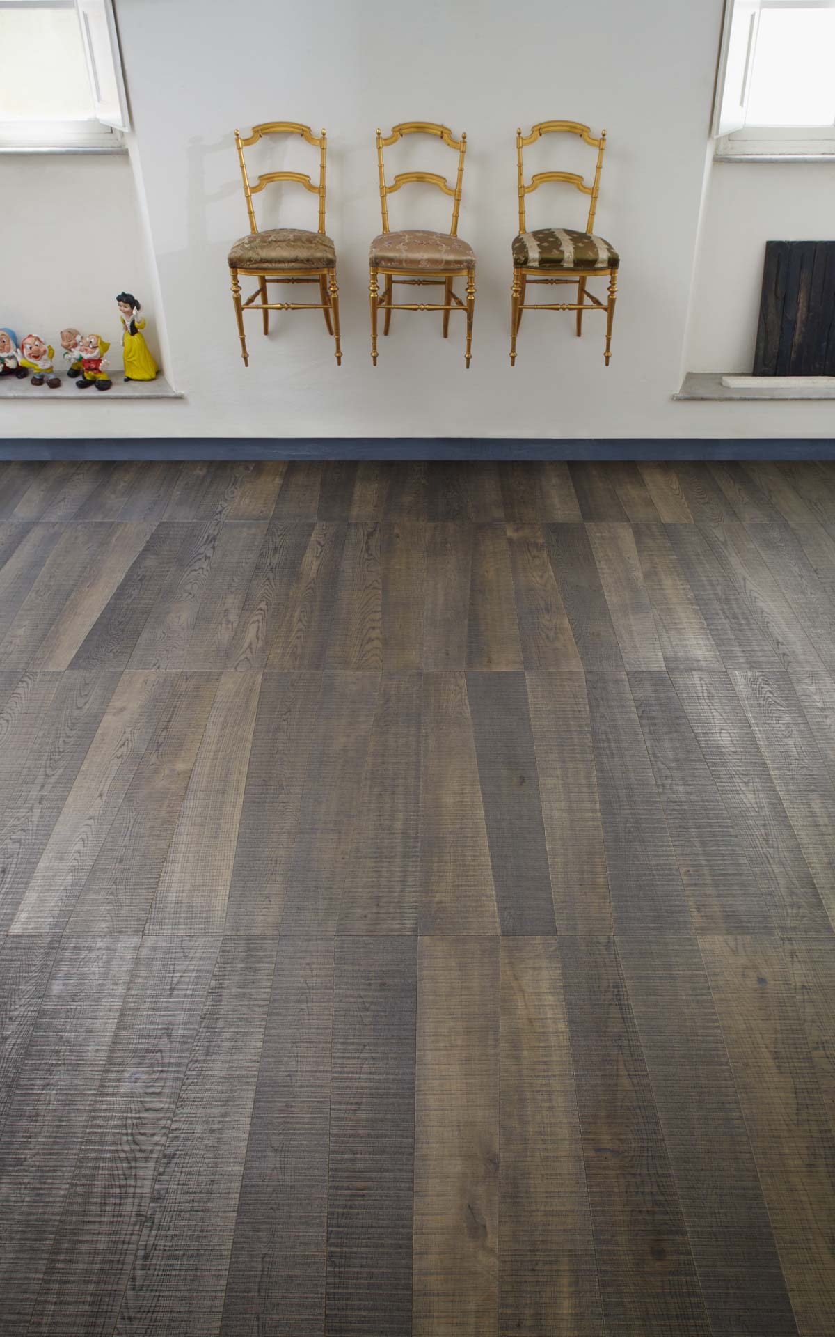 Parquet rovere naturale scuro Bagno Vignoni 