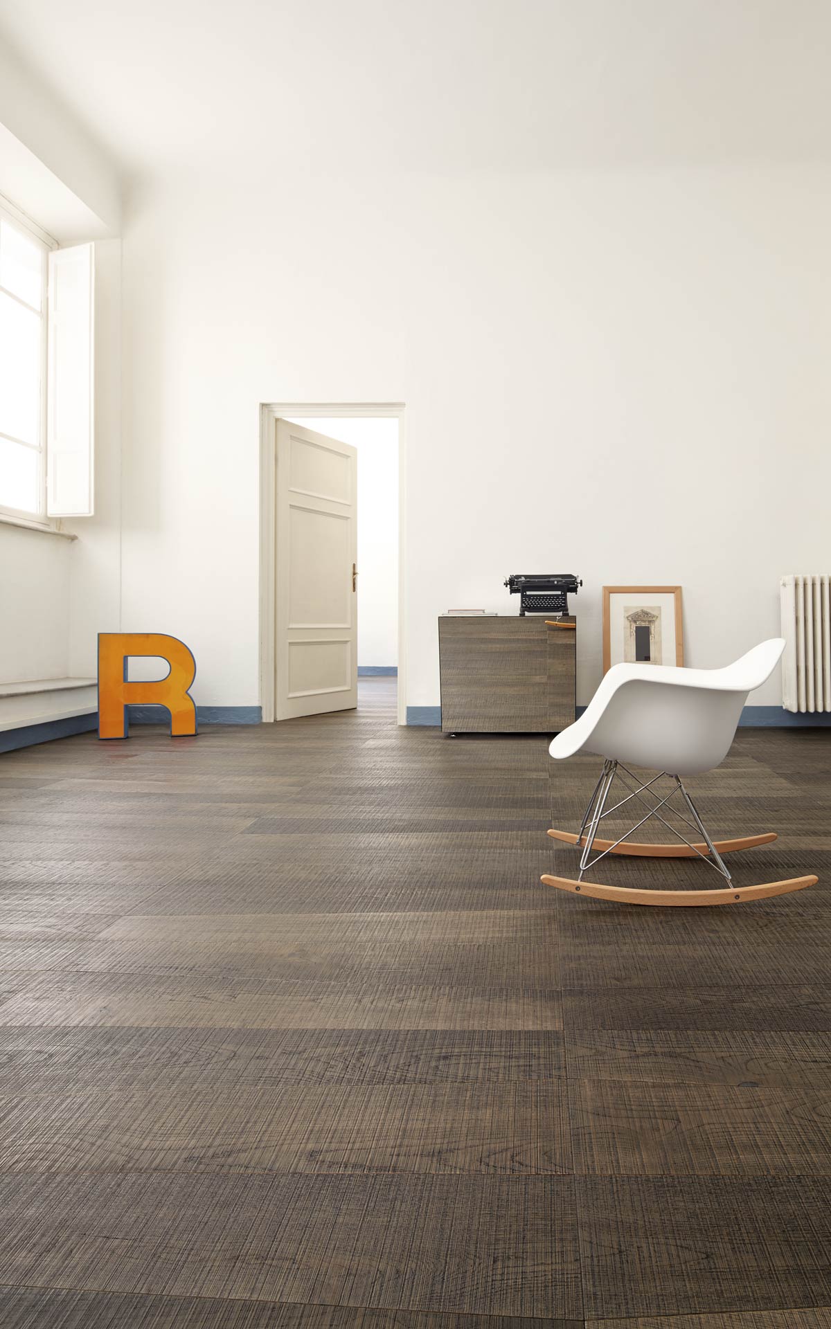 Parquet rovere naturale scuro Bagno Vignoni 