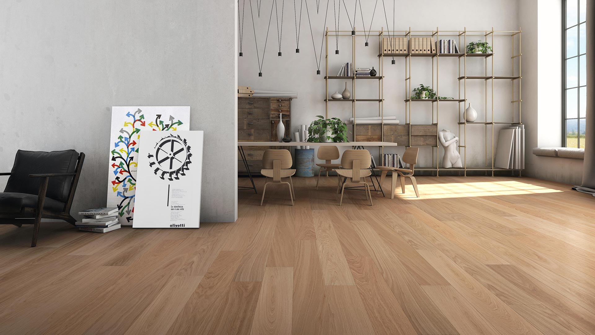 parquet rovere chiaro 