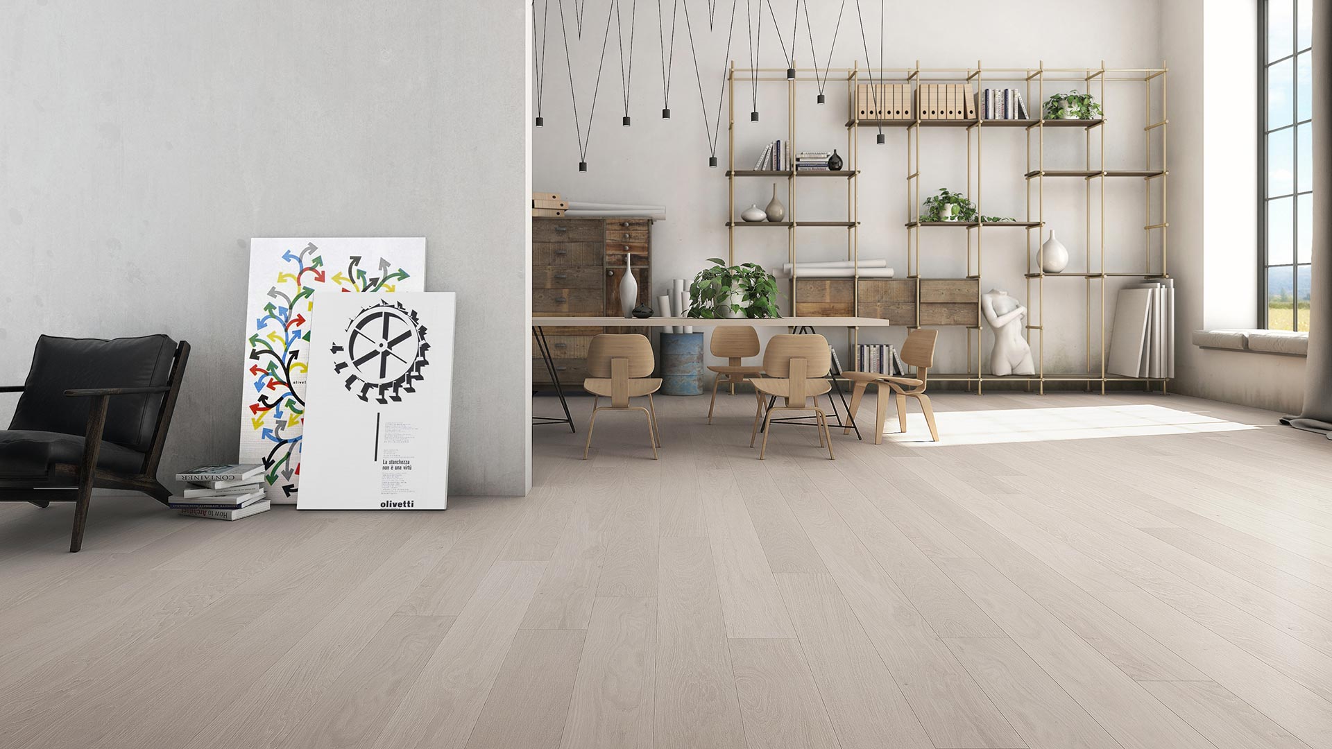 parquet rovere chiaro 