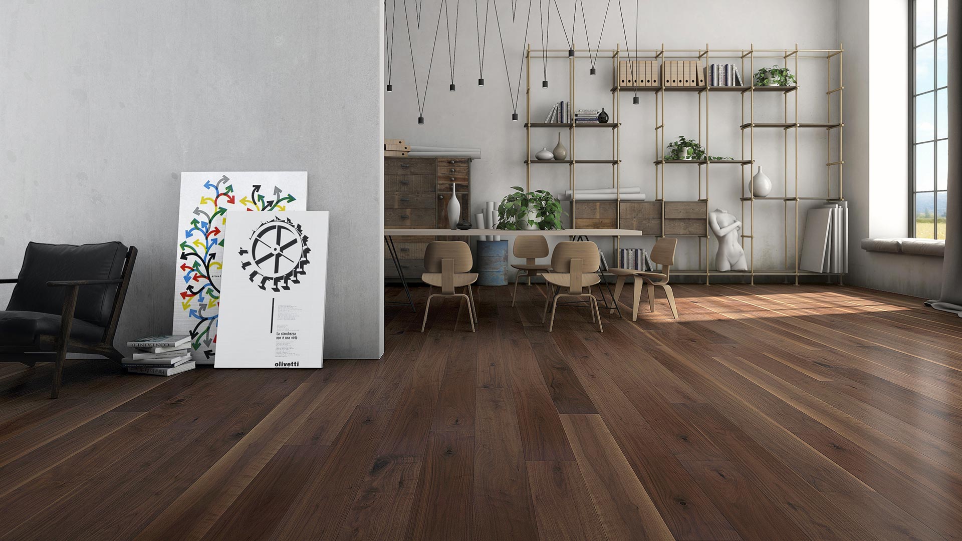 Classica Noce Canaletto parquet noce canaletto