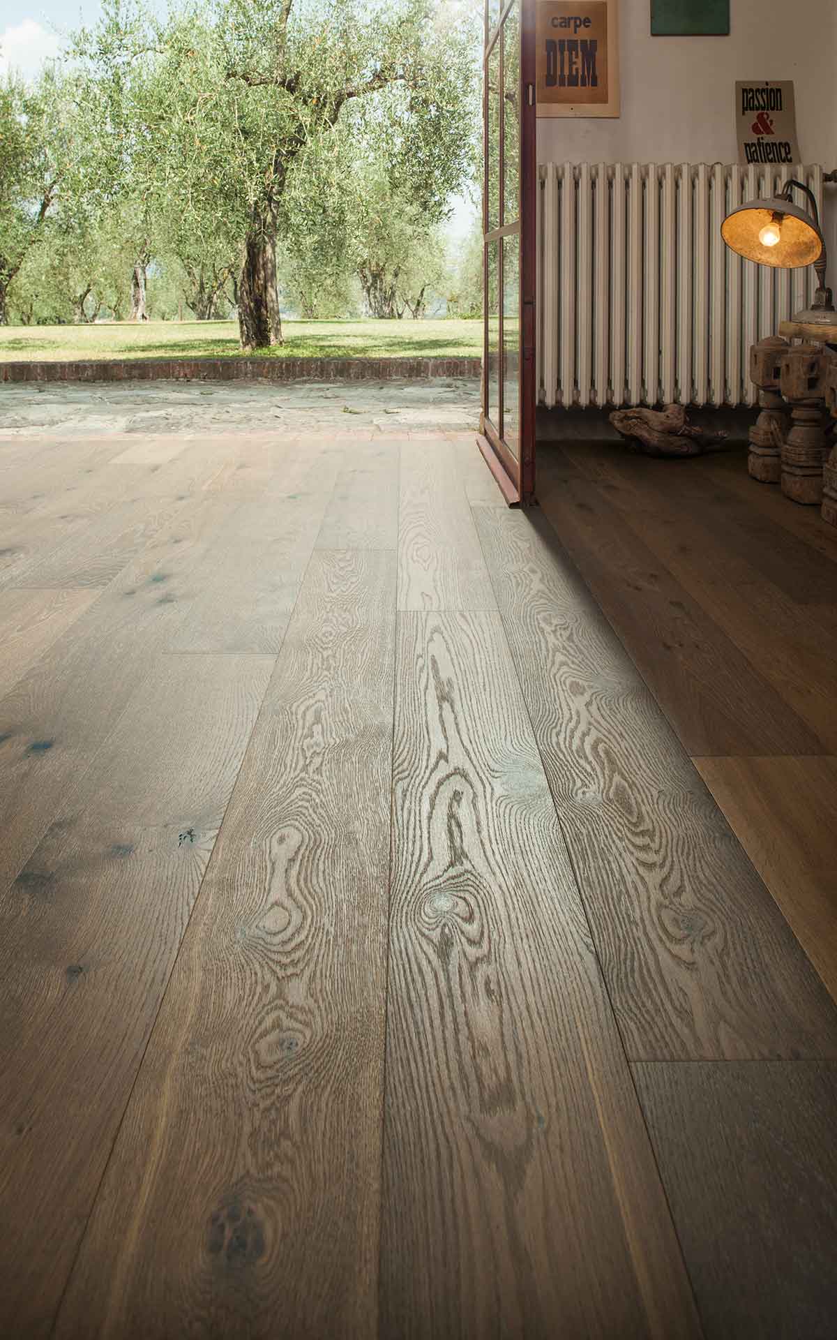 Parquet rovere naturale scuro Siena 