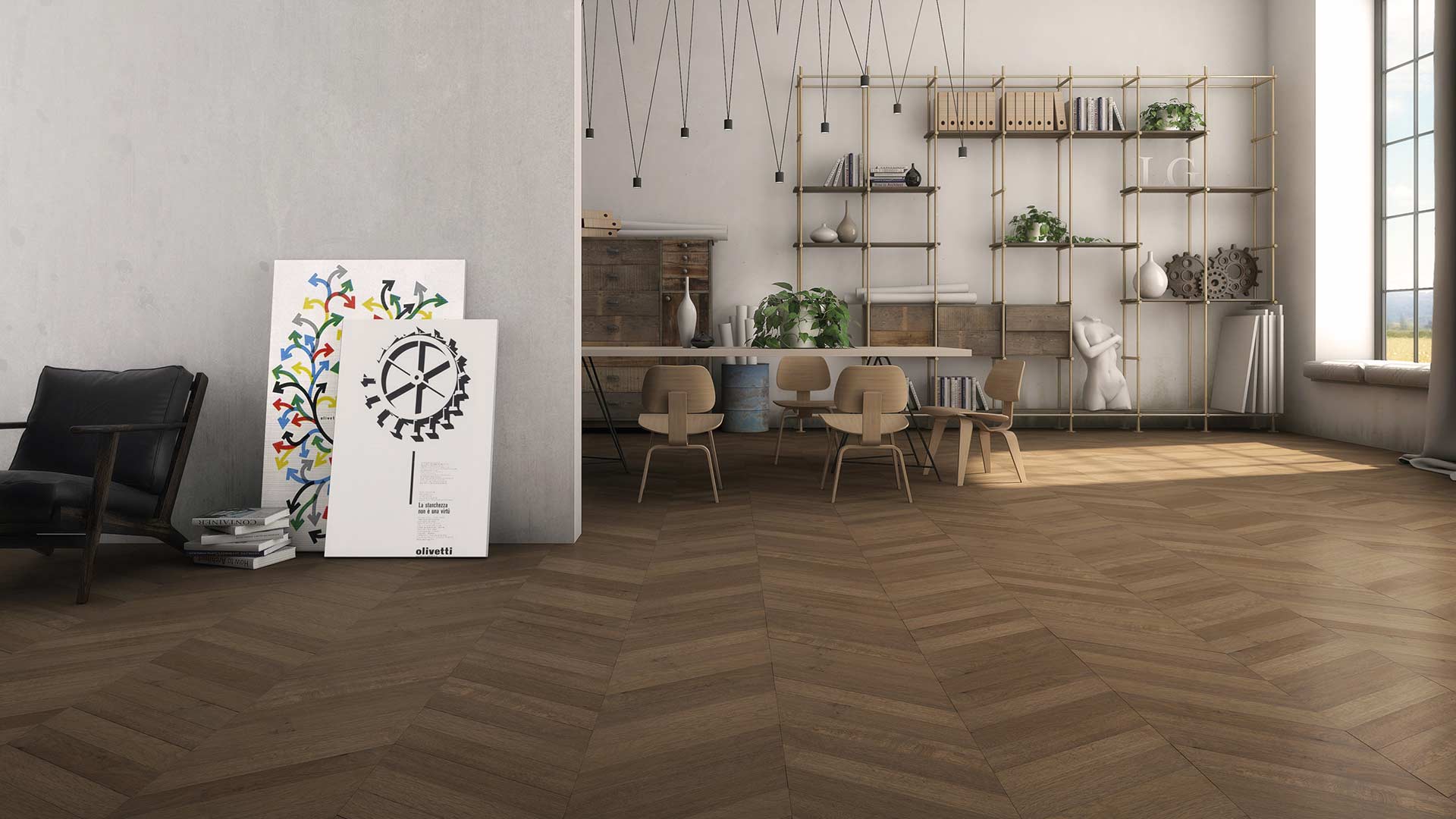 Siena 1502 - chevron pattern