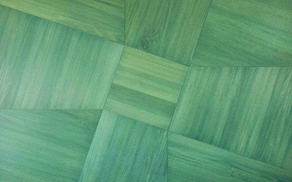 Parquet verde acqua Perigal Paola Lenti Listone Giordano