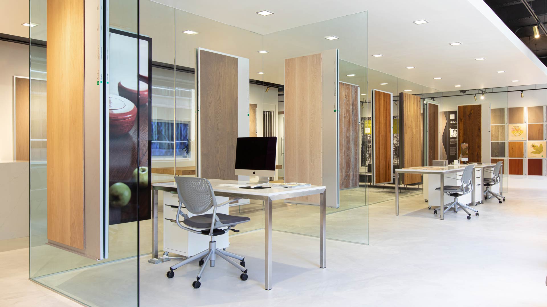 Listone Giordano New York Showroom 03 listone giordano oak flooring