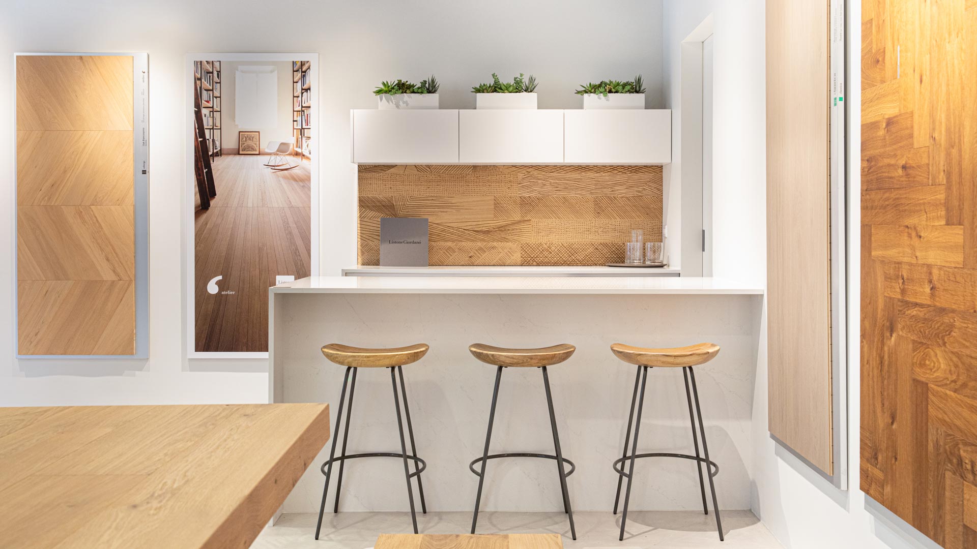 Listone Giordano New York Showroom 07 engineered hardwood flooring new york