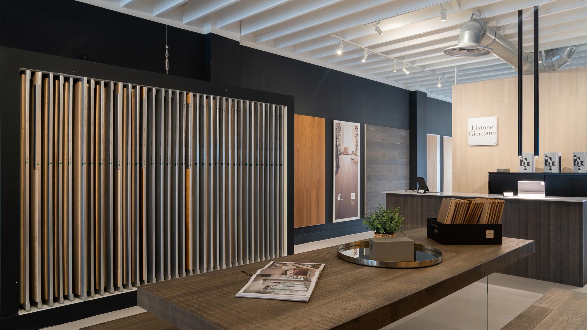 Listone Giordano Miami Showroom 02 miami engineered hardwood