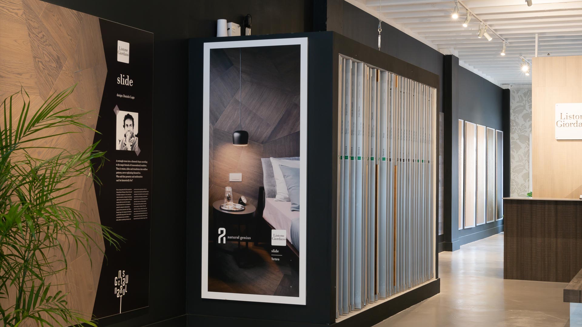 Listone Giordano Miami Showroom 09 white oak flooring listone giordano