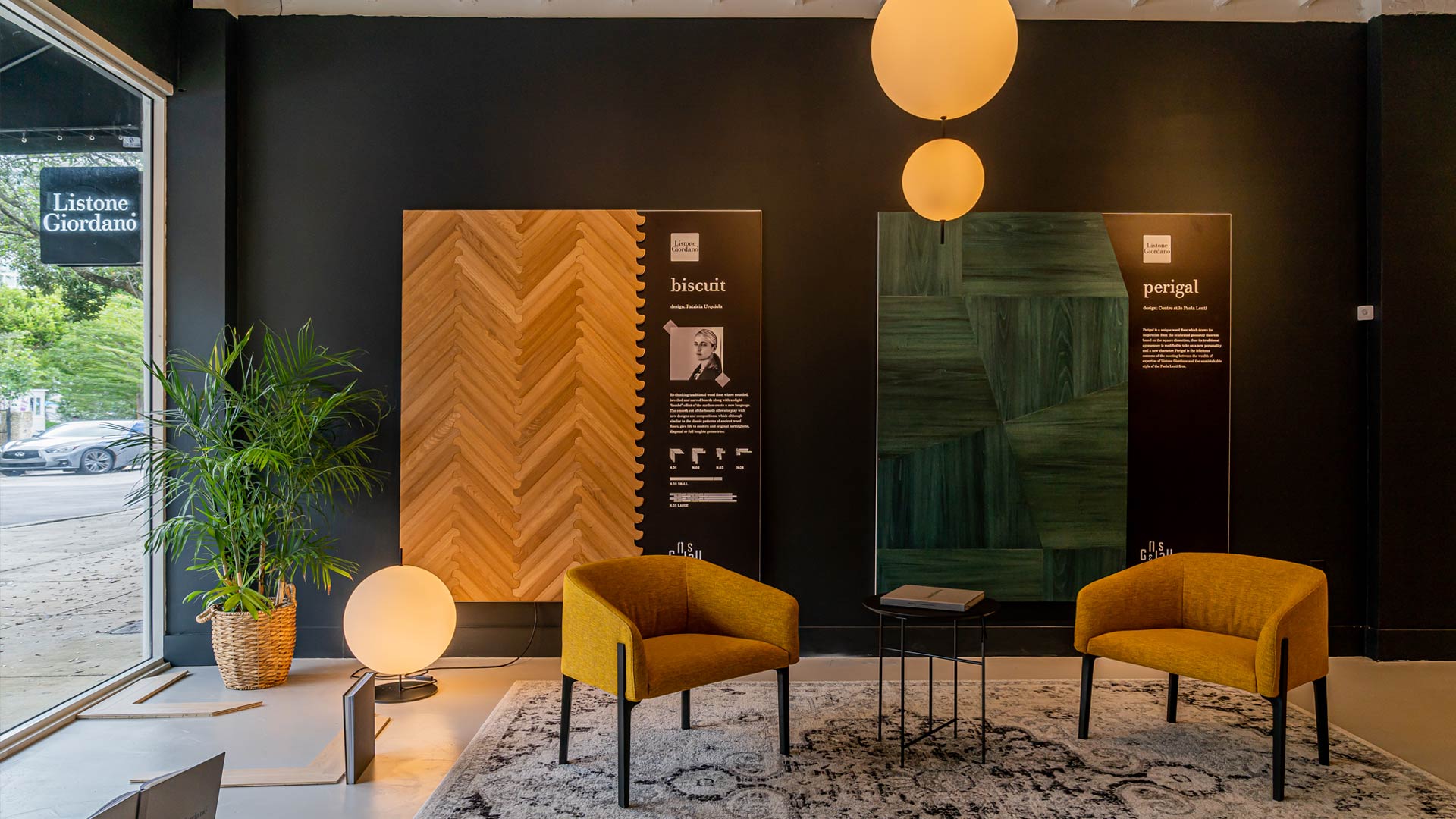 Listone Giordano Miami Showroom 11 white oak flooring miami