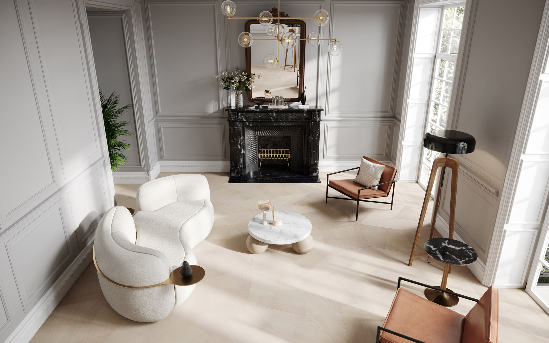 Parquet Natural Genius Slide Montblanc 03 Slide | Rovere Montblanc