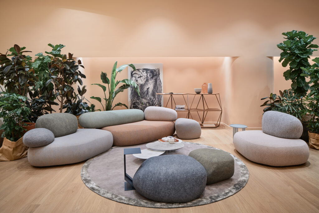 flagship store Moroso New York parkett