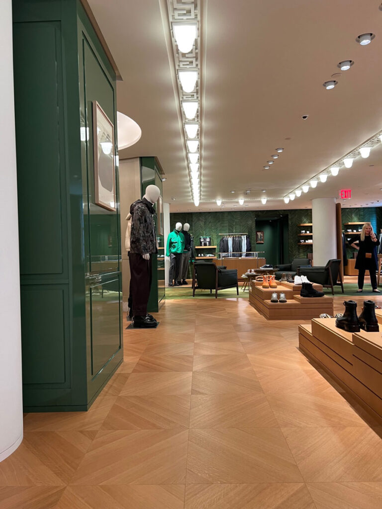 parquet chêne custom listone giordano store new york