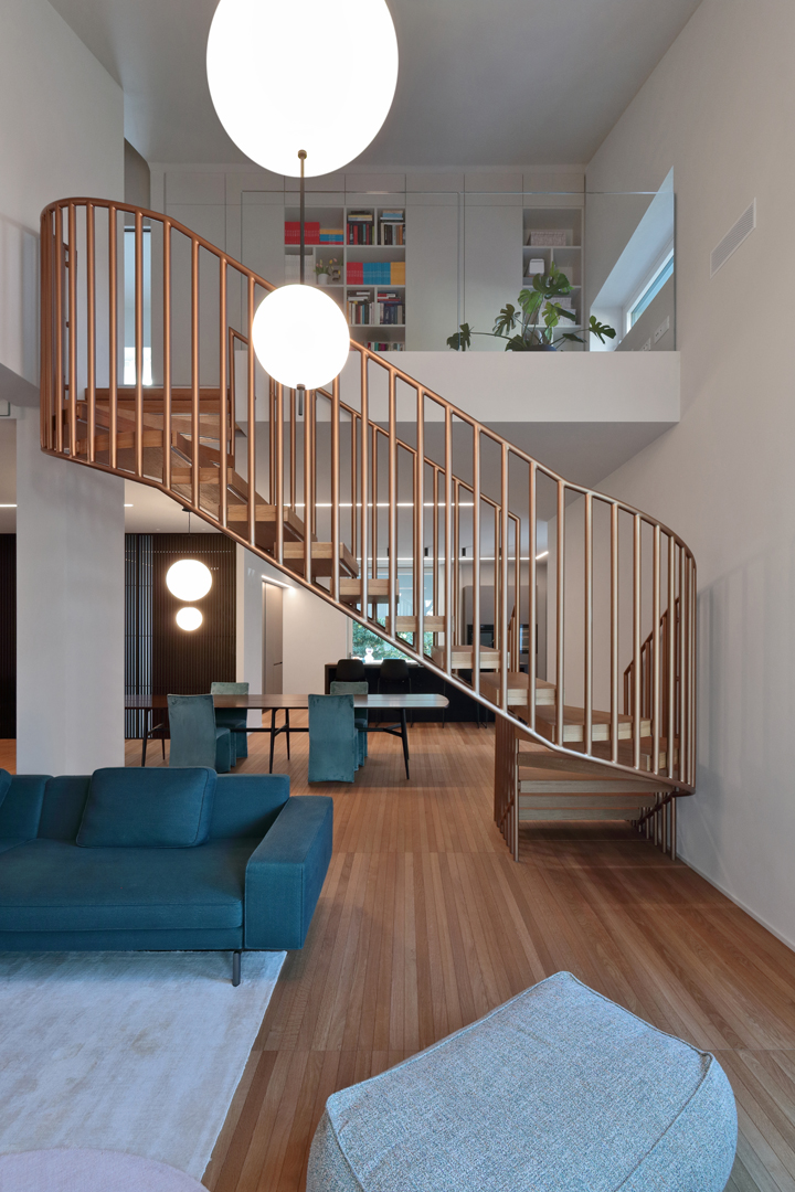 VERTICALITY HOME Parquet Listone Giordano Desir Civita 08 Une villa d’harmonie raffinée entre nature et architecture